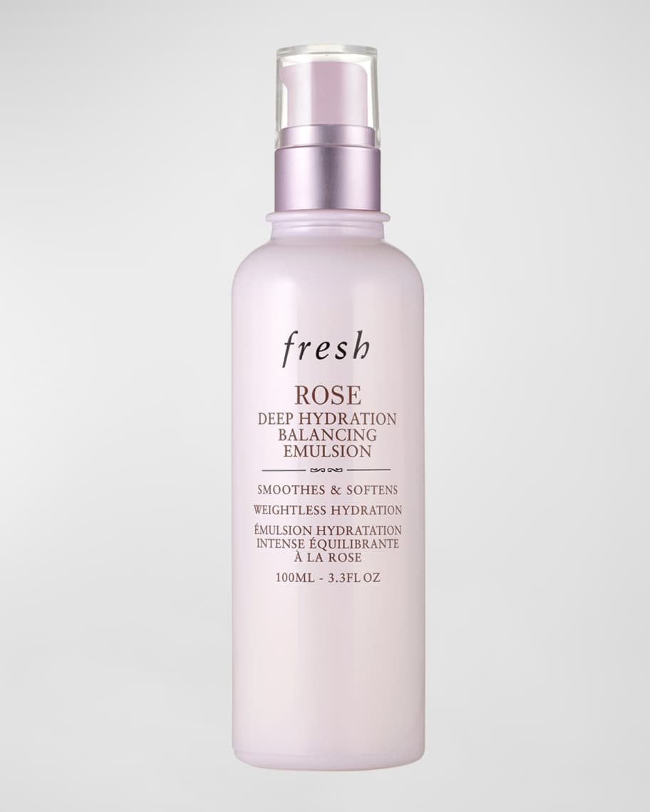 Image 1 of 5: Rose & Hyaluronic Acid Deep Hydration Emulsion, 3.3 oz.