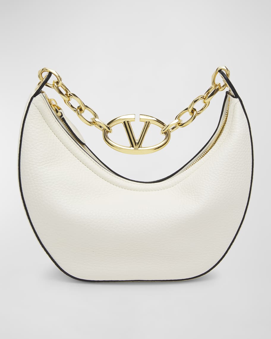 Valentino Garavani Small VLOGO Moon Hobo Bag Neiman Marcus