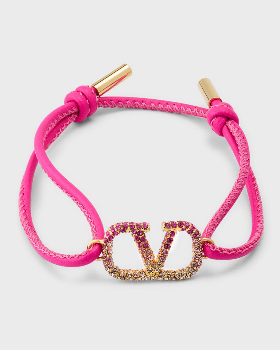 ブレスレット VALENTINO GARAVANI VLOGO SIGNATURE STRASS BRACELET Valentino VLogo Signature Strass Bracelet - Fashion