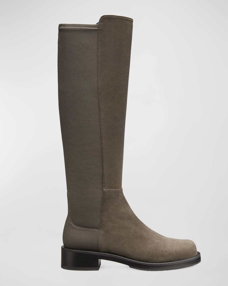 Stuart Weitzman Half N Half Bold Boots Neiman Marcus