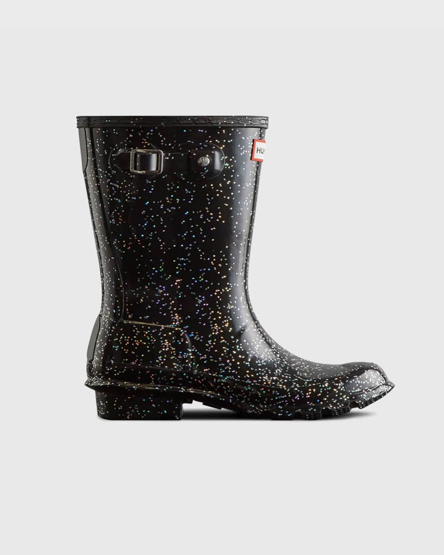 Hunter rain boots glitter best sale