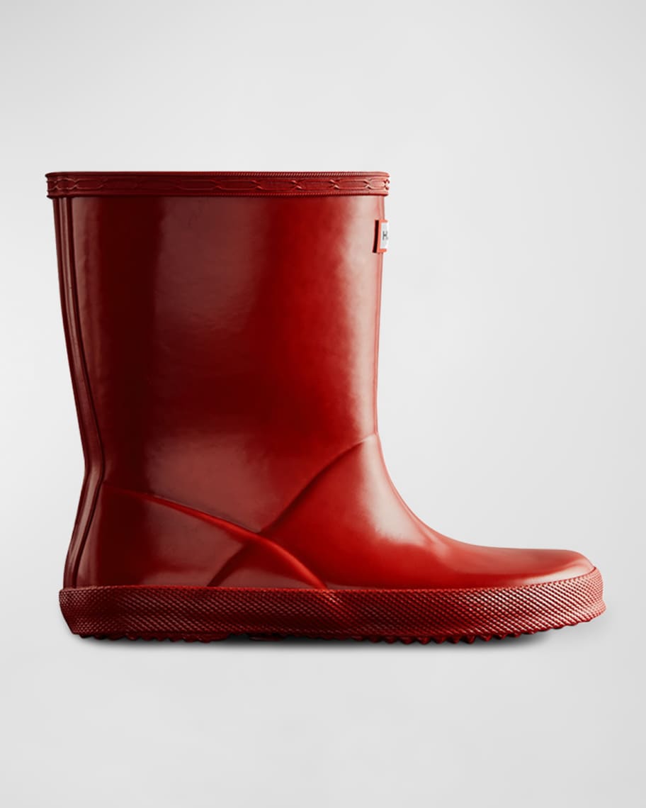 Hunter Kids First Classic Rain Boots - Waterproof Rubber Boots For Puddle Splashing