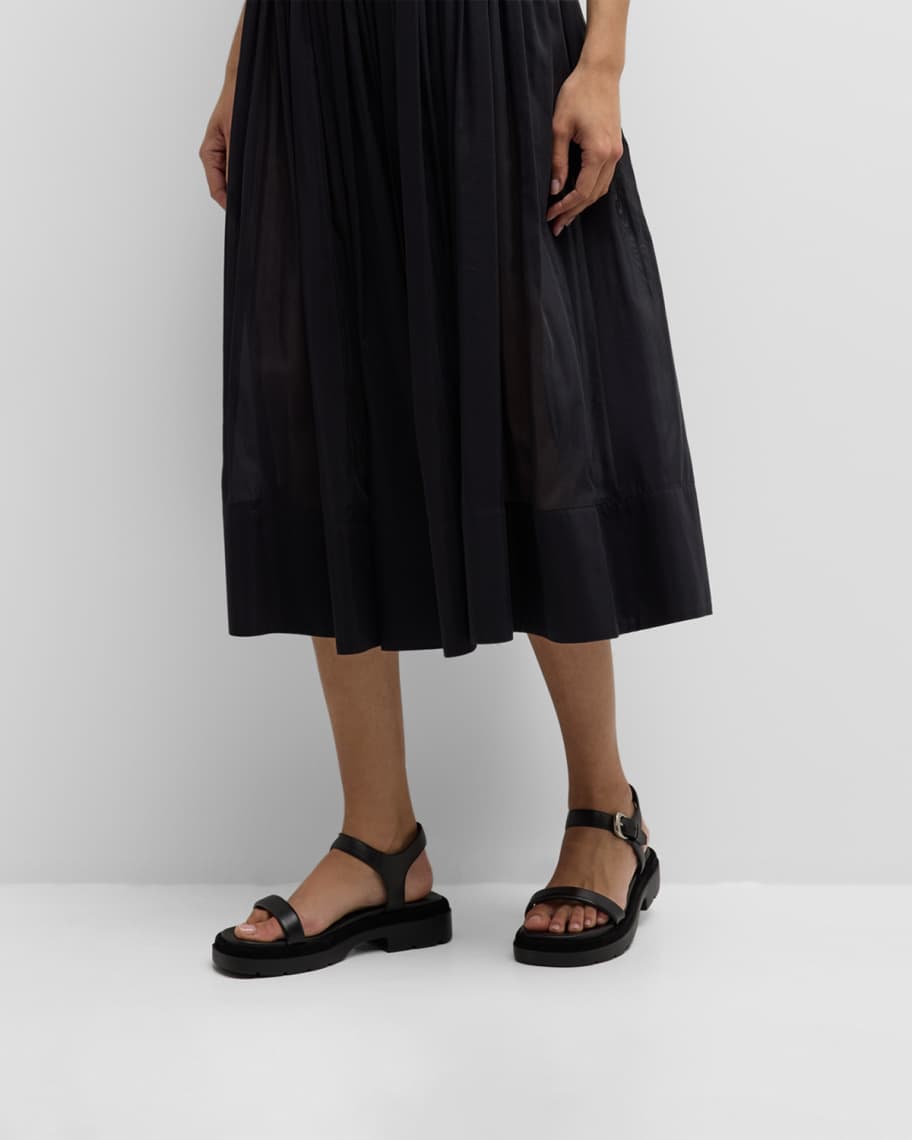 Image 2 of 6: Heloise Leather Easy Comfort Sandals