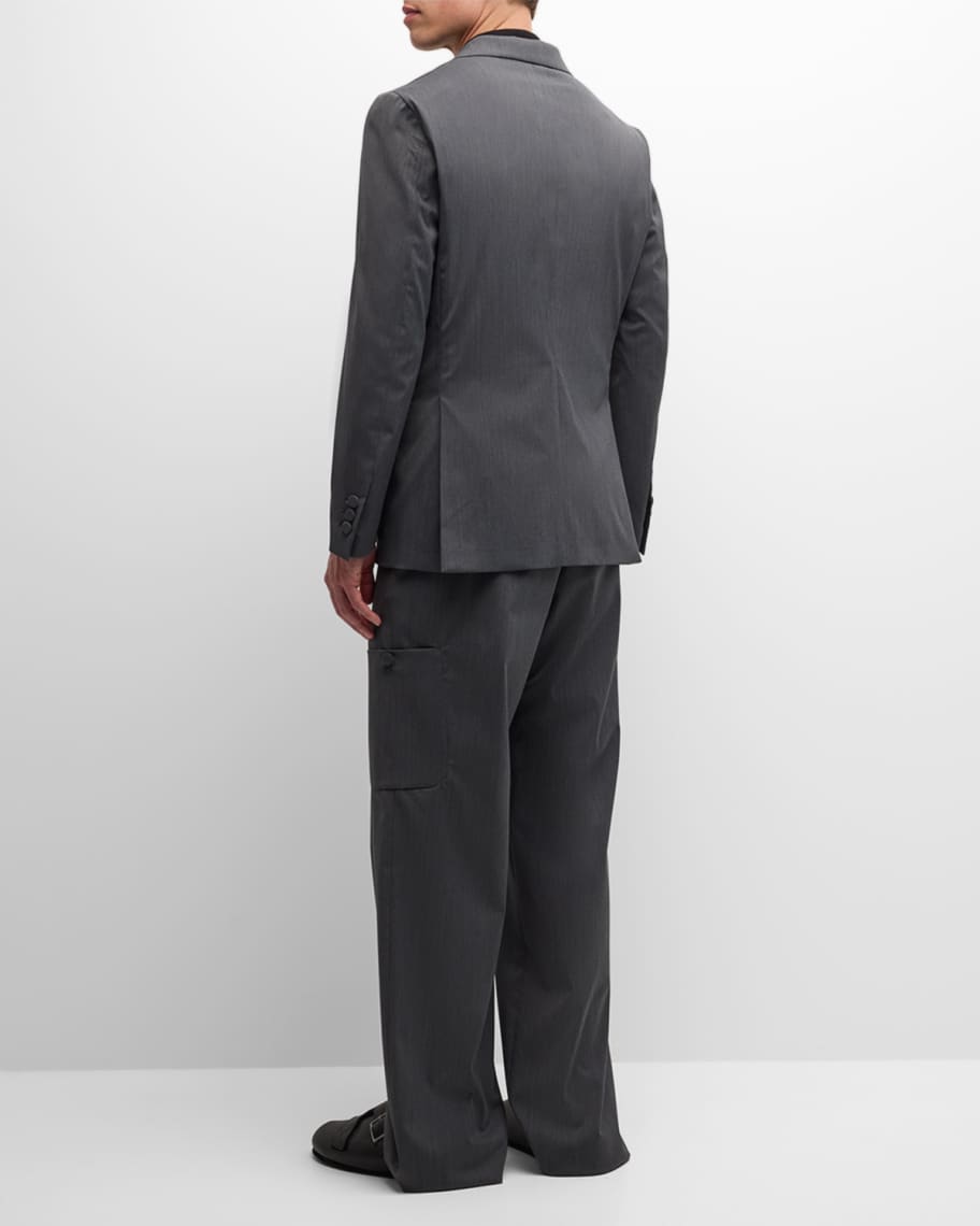 Image 3 of 6: Men's Monogram Pocket Blazer