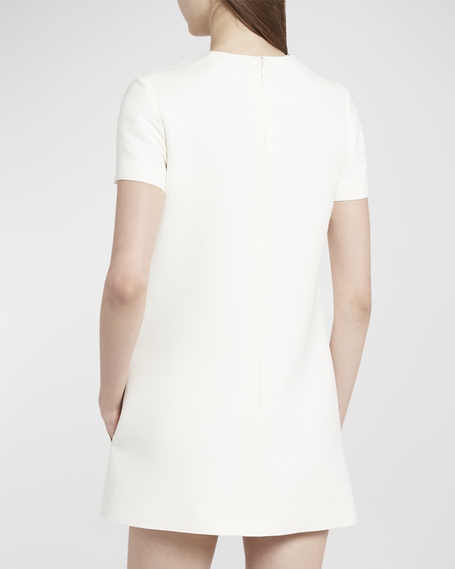 Image 3 of 5: Crystal Bow Keyhole Cutout Mini Dress