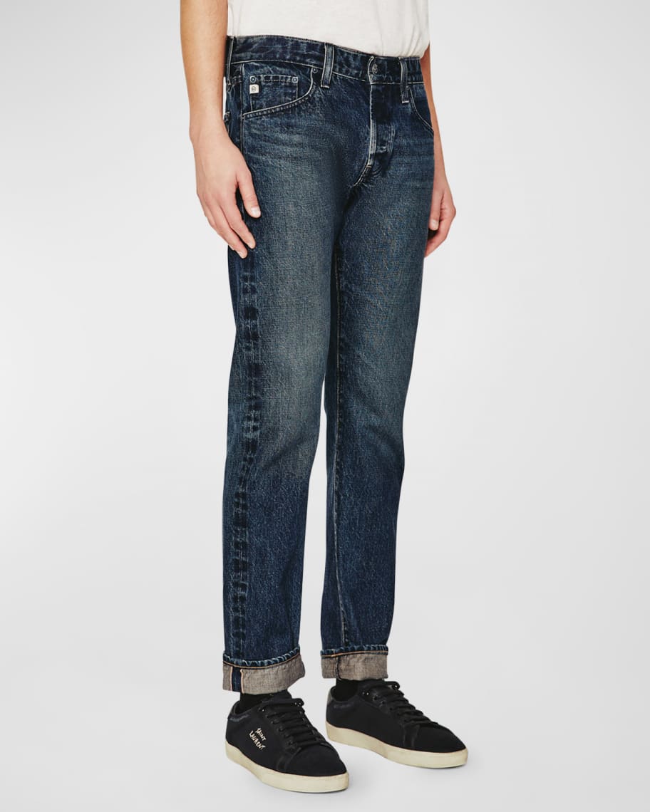 AG Jeans Men's Tellis Slim-Straight Jeans | Neiman Marcus