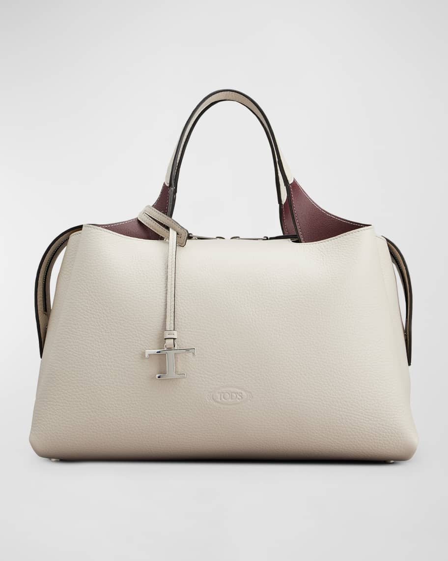 Tod's Apa Zip Leather Top-Handle Bag | Neiman Marcus