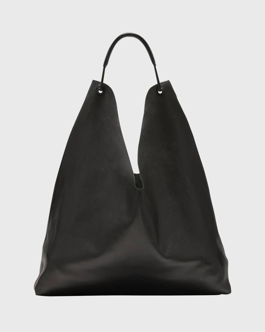THE ROW Bindle Calfskin Slouchy Shoulder Bag | Neiman Marcus