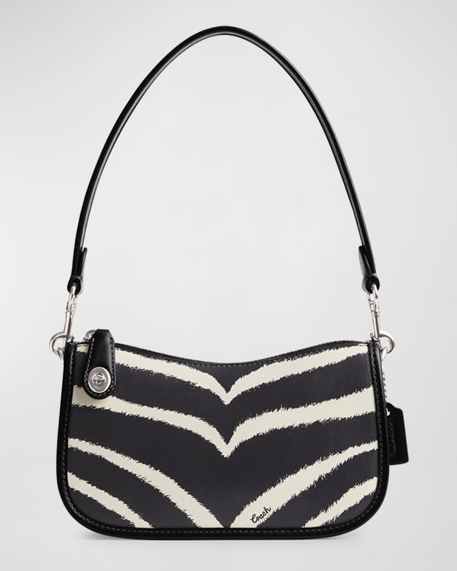 Coach zebra bag best sale