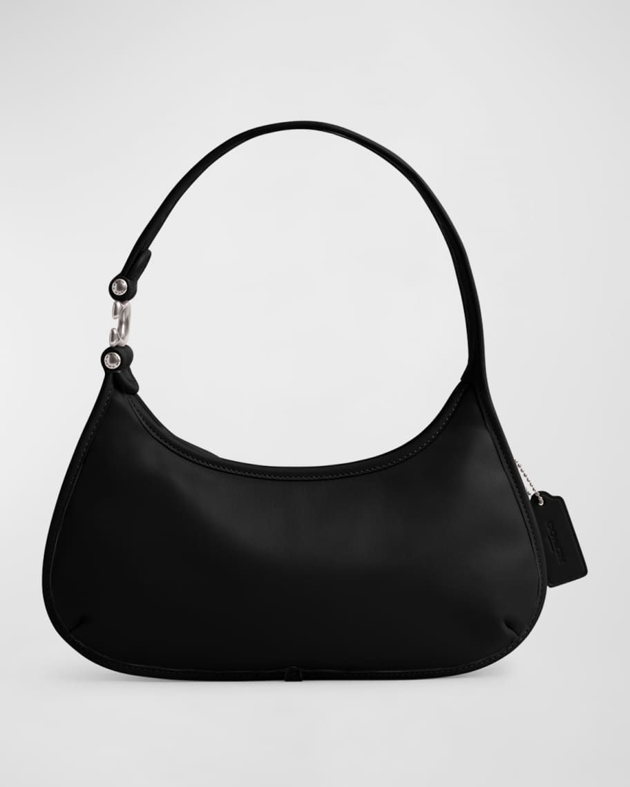Nylon Bag Lady Small Crescent Shoulder Bag Pure Crossbody Bag Travel  Handbags-Lemon Yellow 