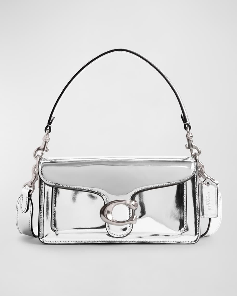 Silver coach crossbody Clearance