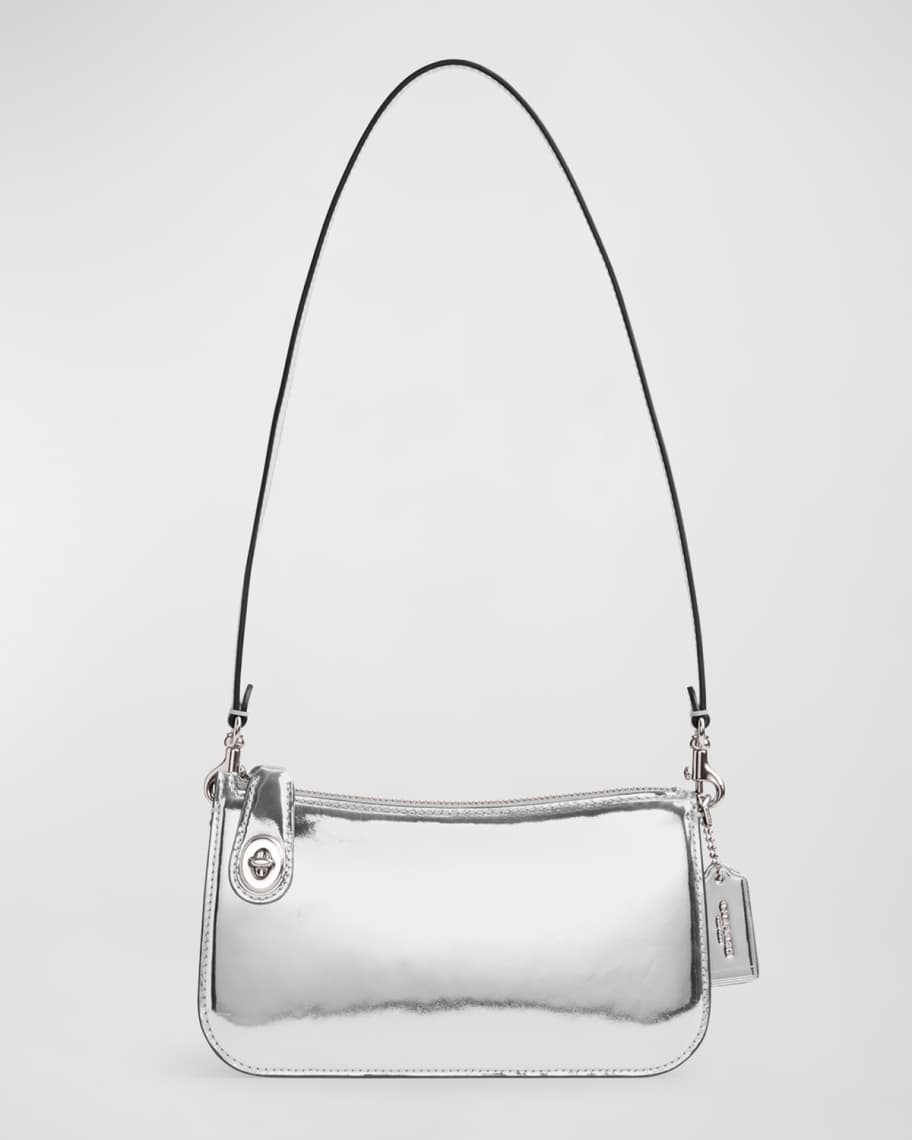 Louis Vuitton White Monogram Patterned / Silver Mirrored 1.1