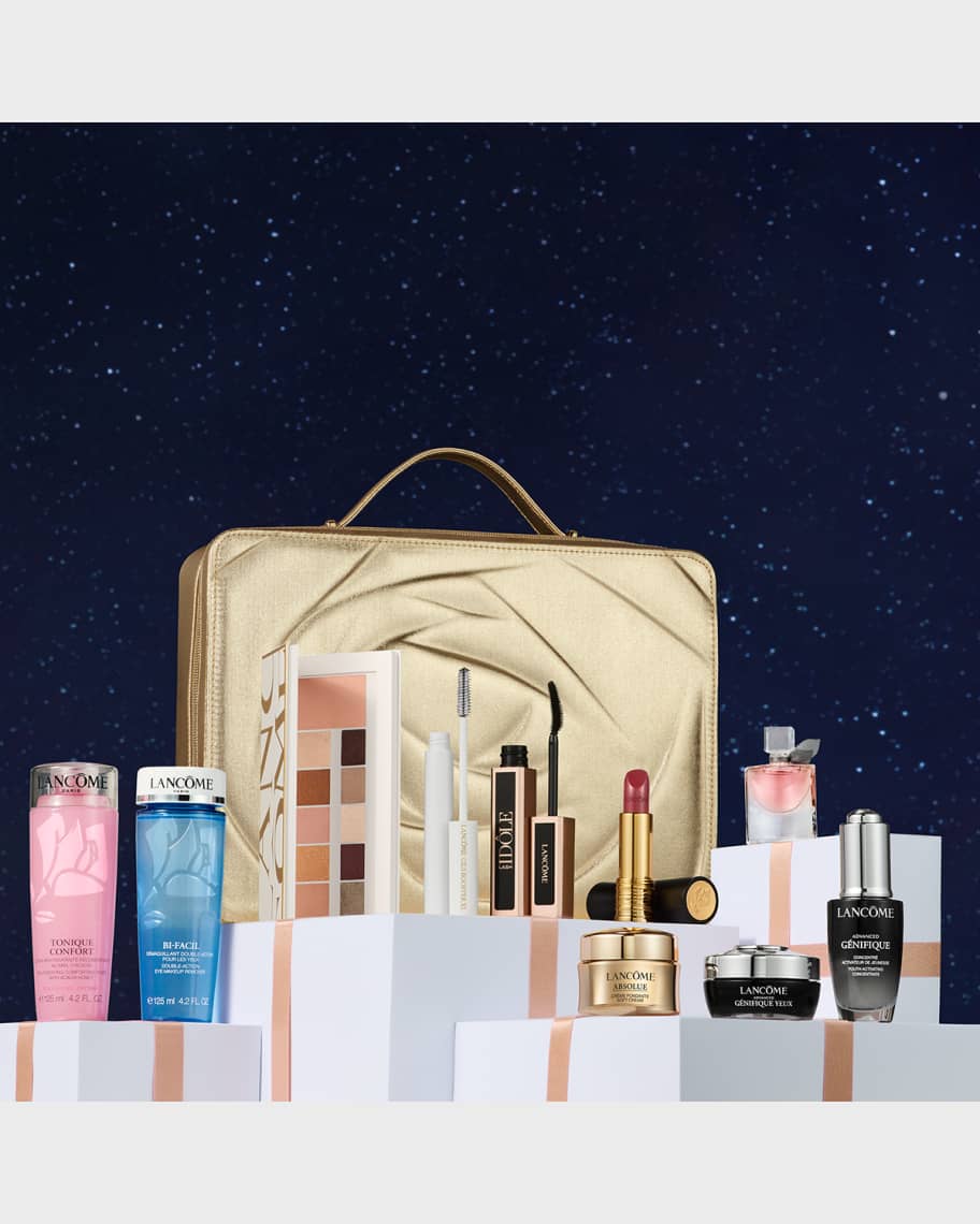 Lancome Holiday 2023 Beauty Box, Yours with any $42 purchase (a 