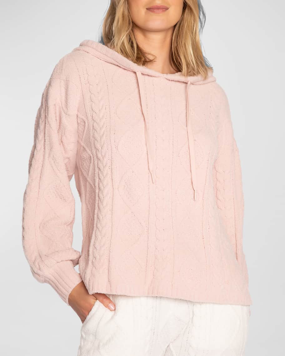 P.J. Salvage Womens Cable Knit Lounge Top Style-RKCLLS
