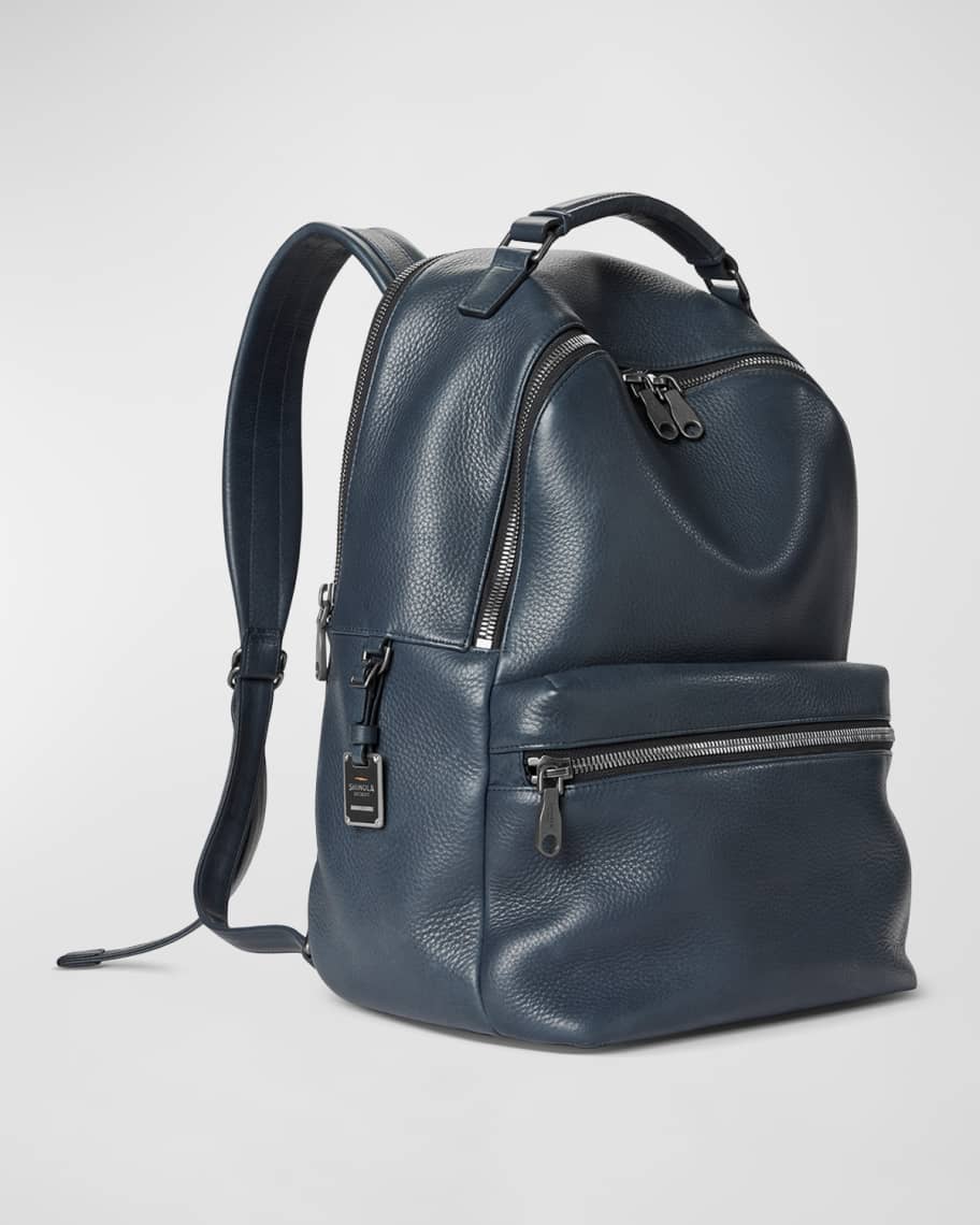 Image 2 of 5: Men's Runwell Leather Backpack