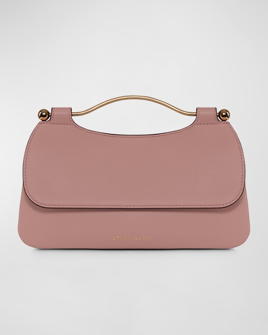 STRATHBERRY Harmony Mix Leather Chain Top-Handle Bag