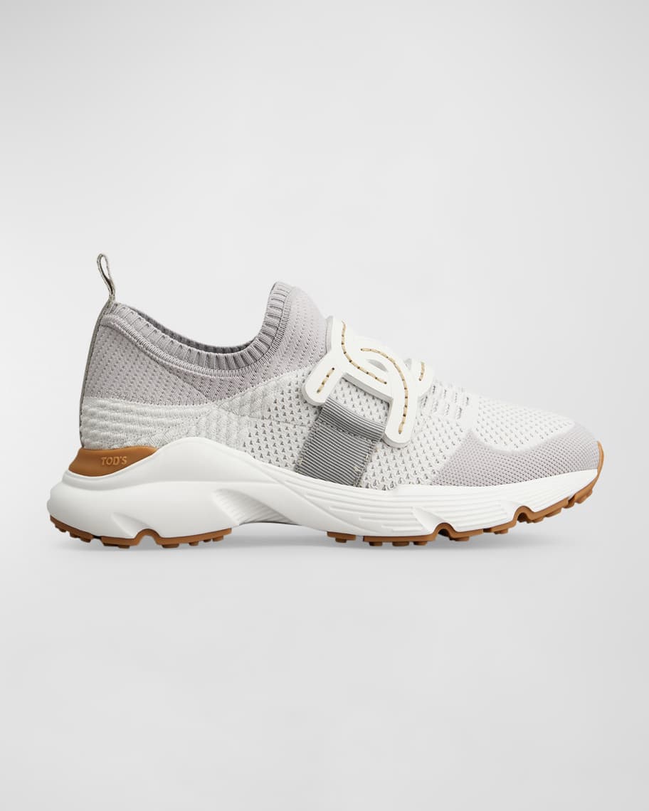 Tod's Stretch Knit Runner Sneakers | Neiman Marcus
