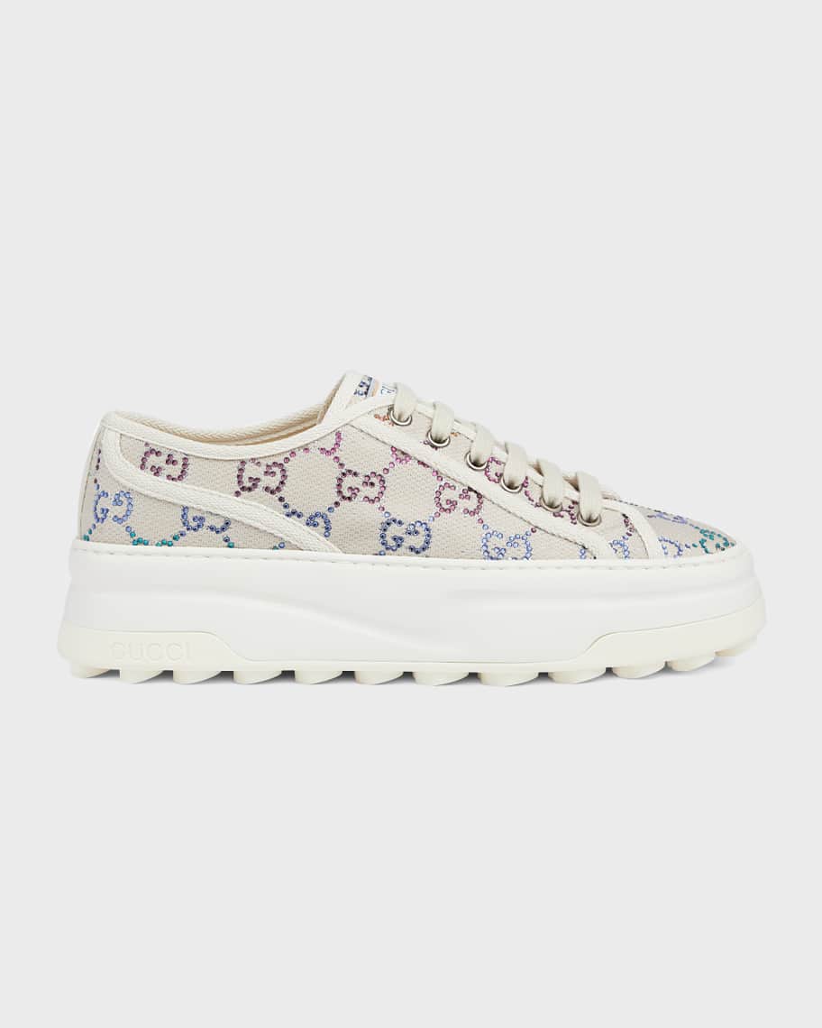 Gucci Treck Multicolor GG Platform Sneakers