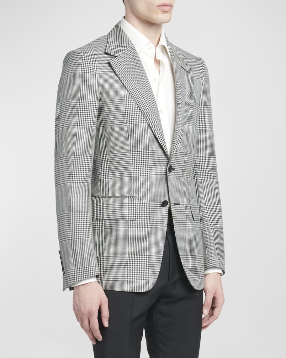 TOM FORD Men's Grand Prince of Wales Shelton Sport Coat | Neiman Marcus