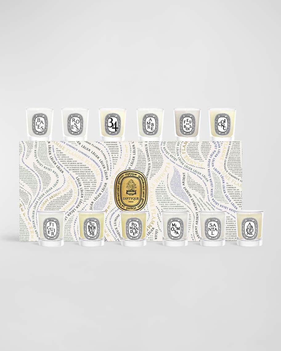 DIPTYQUE Holiday Candle Set, 12 x 35 g Neiman Marcus