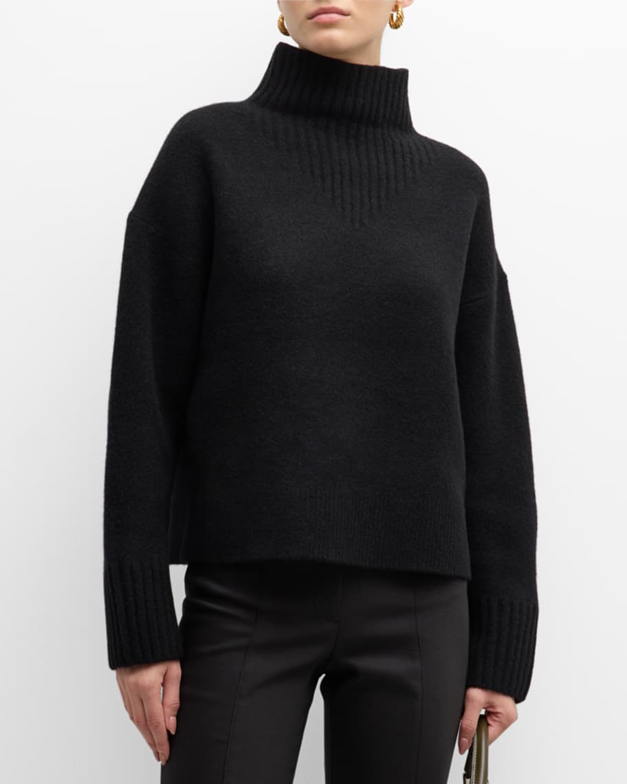 Image 1 of 6: Alma Cashmere-Blend Sweater