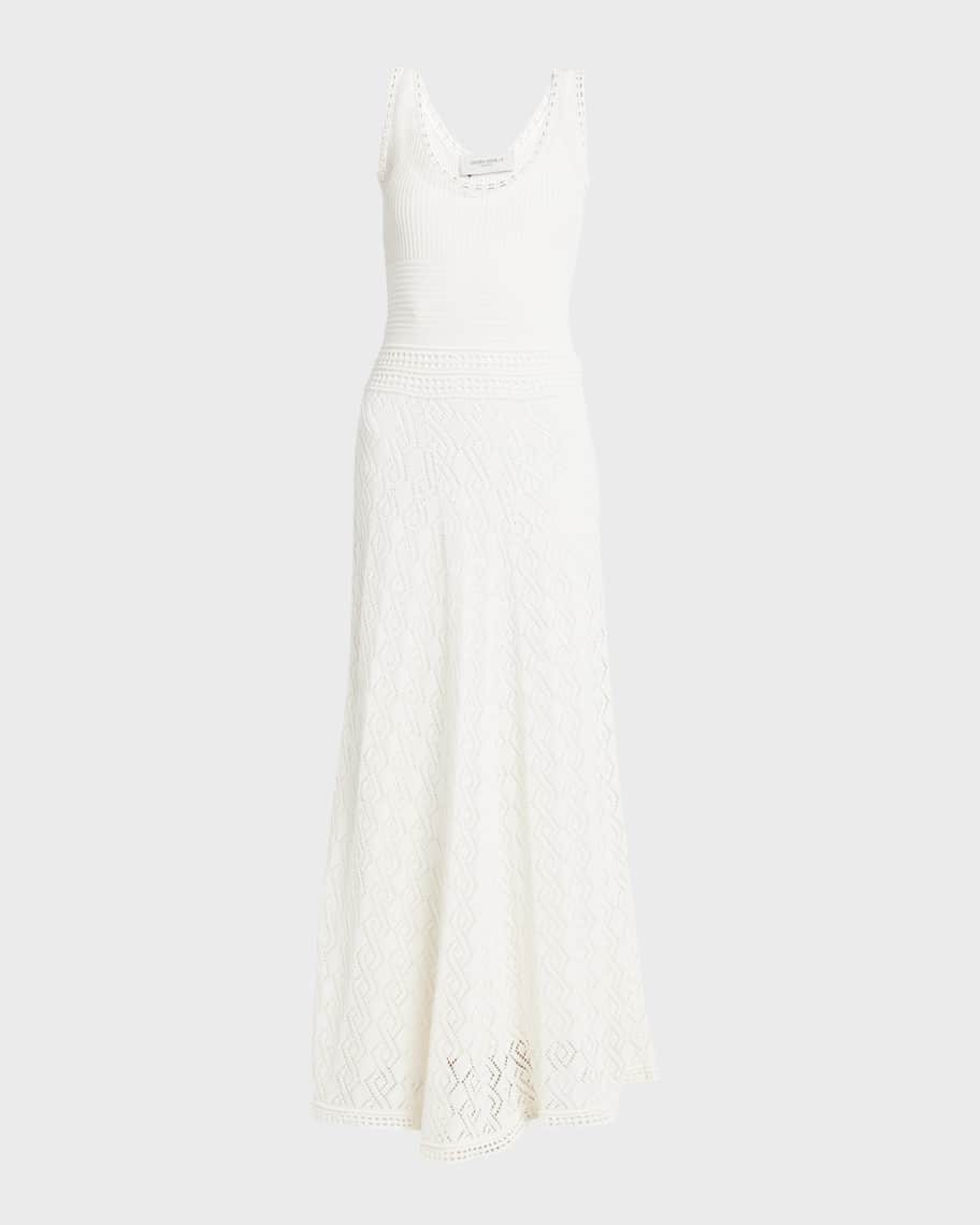 Golden Goose Journey Scoop-Neck Knit Tank Dress