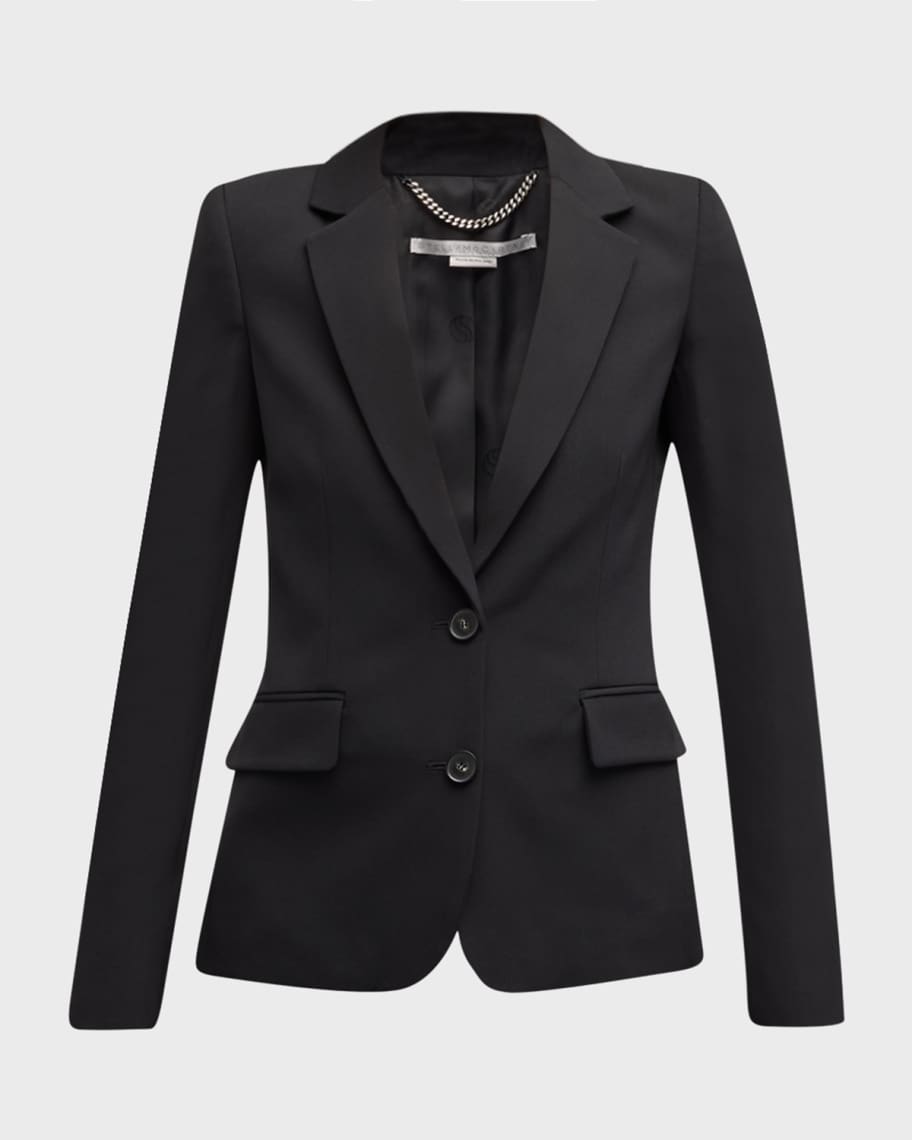 【送料&関税込】Stella McCartney Single-breasted Jacket Stella McCartney Single-Breasted Iconic Regular Jacket