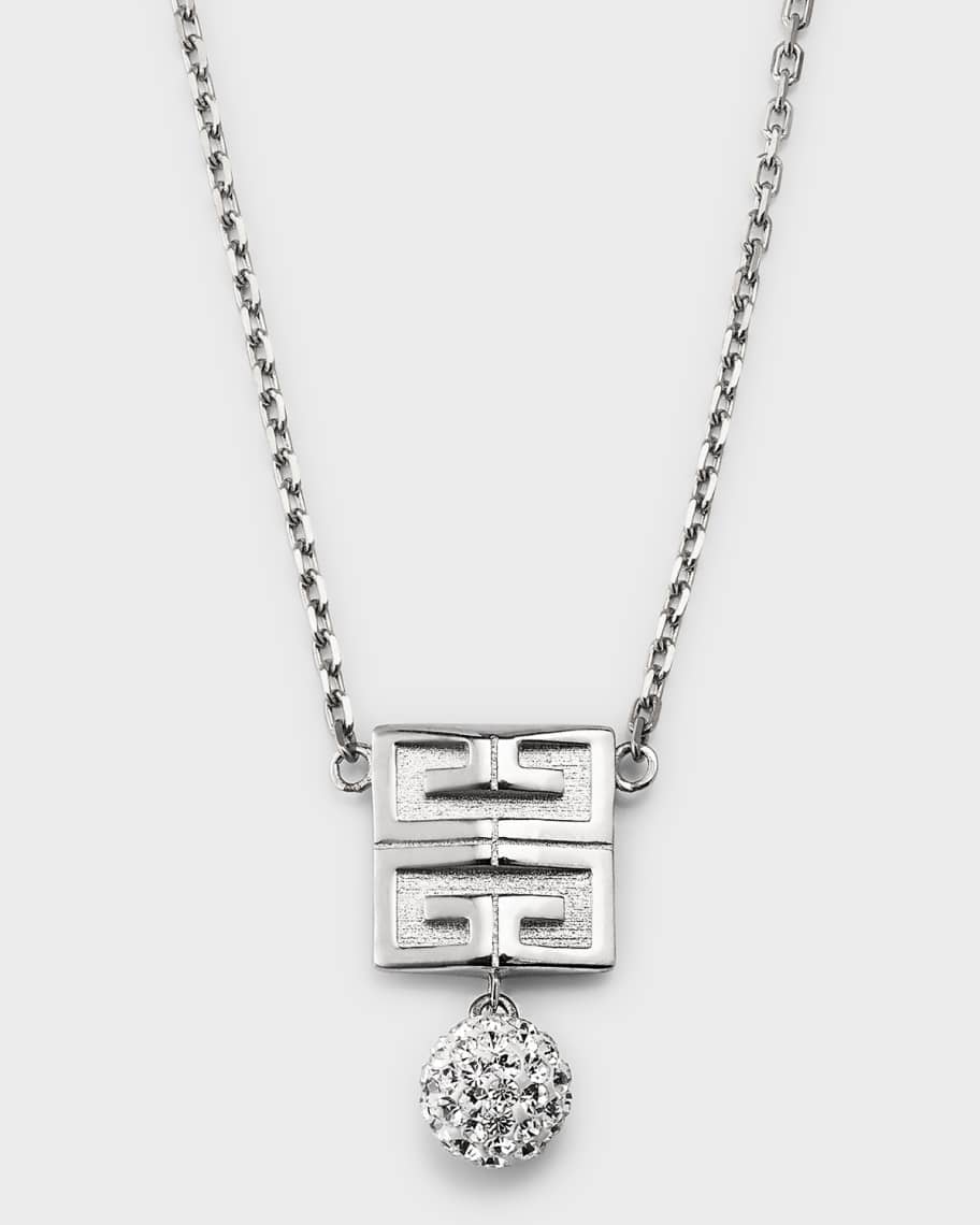 美品✨Givenchy 4G Necklace Vintage Unisex Givenchy 4G Liquid Golden Pendant Necklace | Neiman Marcus