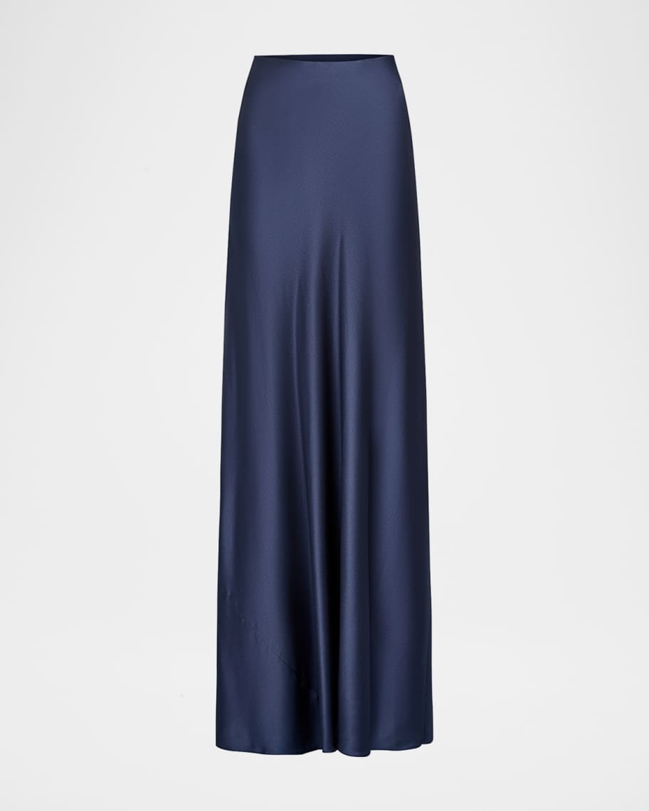 Vince Satin Maxi Skirt