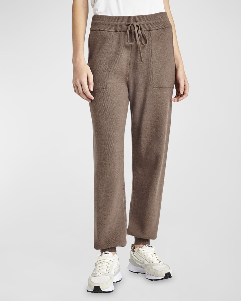 Image 1 of 5: Cora Drawstring Sweater Jogger Pants