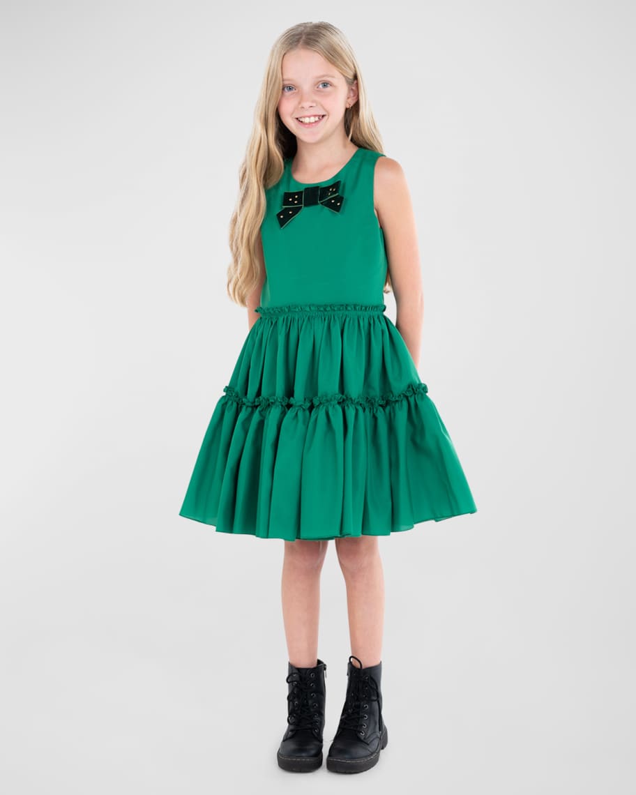 Neiman marcus emerald green dress online