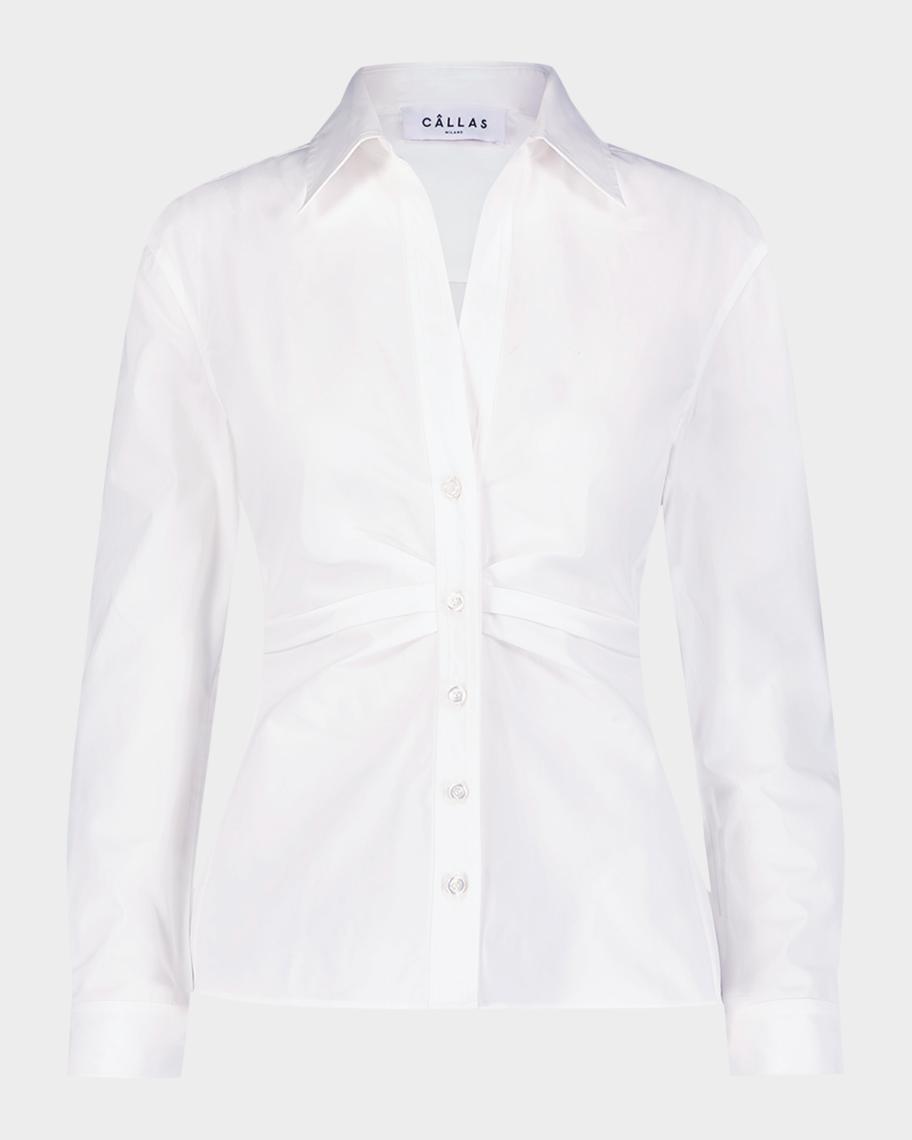 もるもる@CAVORI Calla Blouse ブラウス オフホワイト もるもる@CAVORI