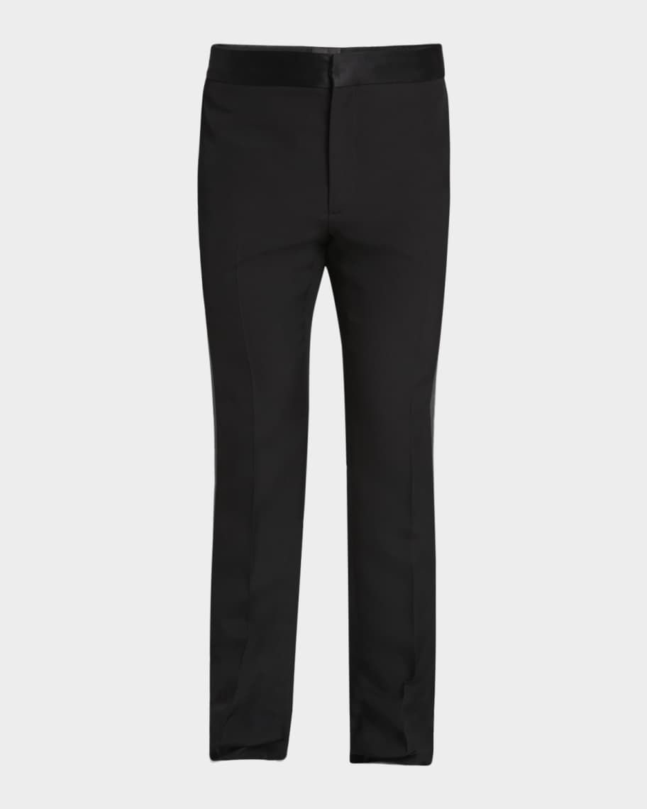 Givenchy Men's SlimFit Tuxedo Pants Neiman Marcus