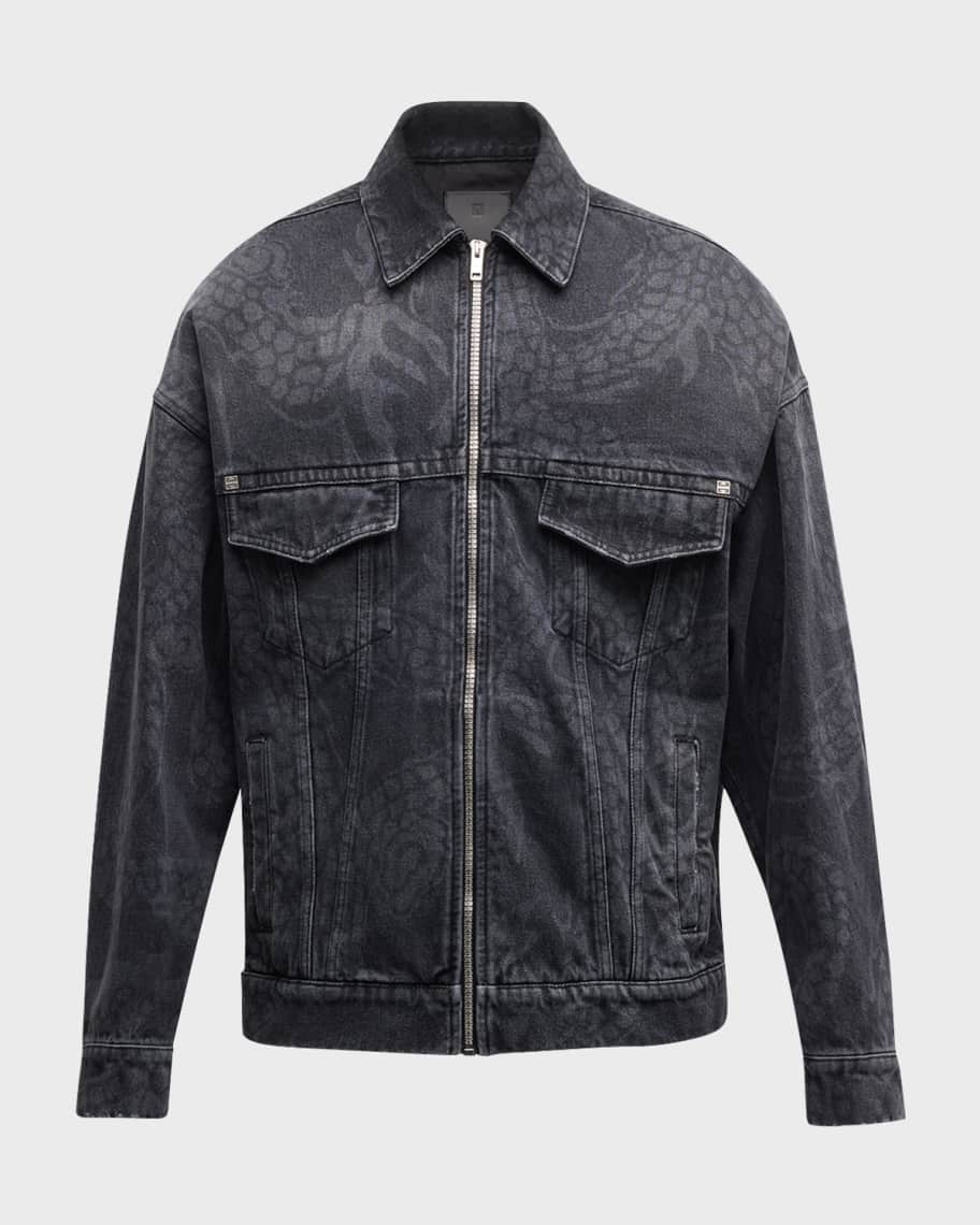 Givenchy mens denim jacket shop