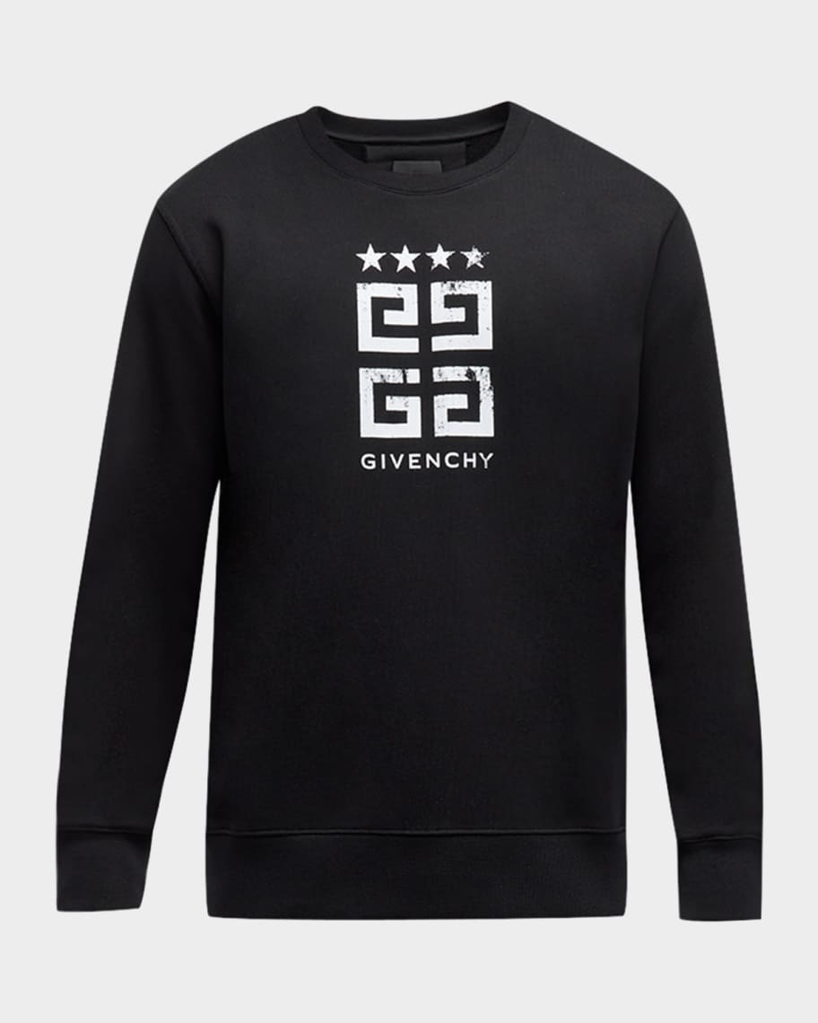 GIVENCHY ブラック スウェット Sサイズ Givenchy: ブラック 'GIVENCHY' Signature スウェットシャツ