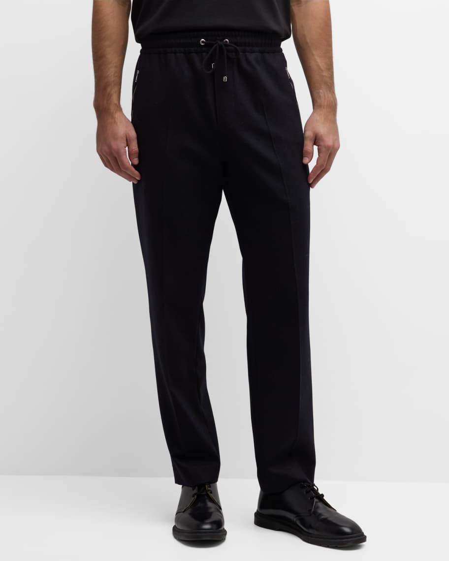 FRAME Men's Flannel Travel Pants | Neiman Marcus