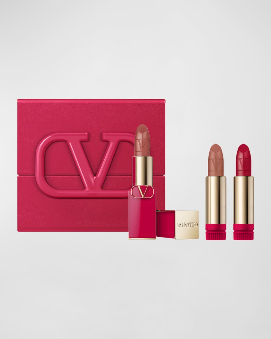 VALENTINO ROSSO VALENTINO リップ5本セット Valentino Garavani Rosso Valentino Refillable Lipstick Set