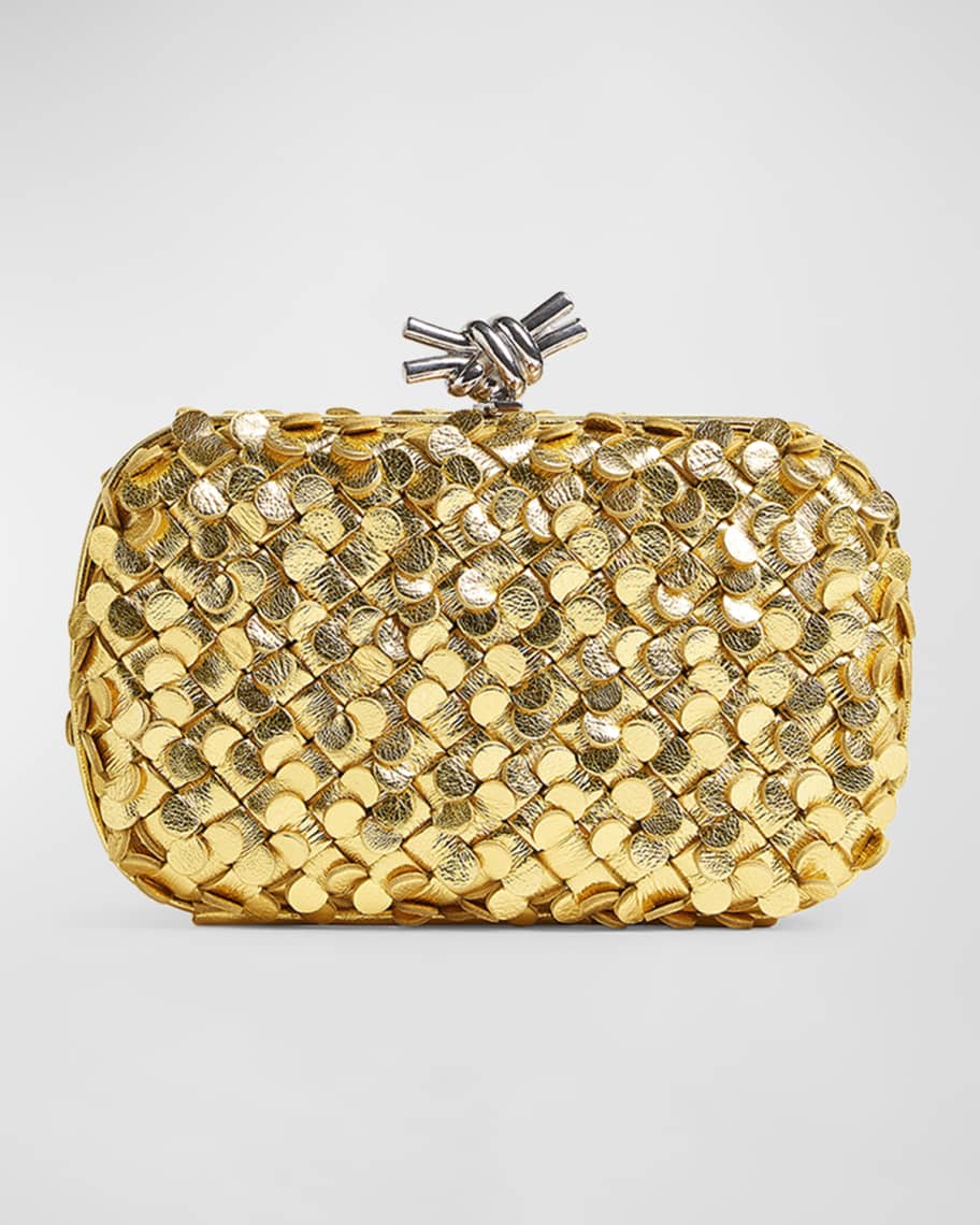 Bottega veneta knot clutch price clearance