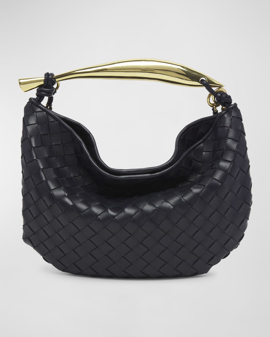 【関税&送料込】Bottega Veneta Sardine Handbag In Weathered Bottega Veneta Sardine Bag with Chain | Neiman Marcus
