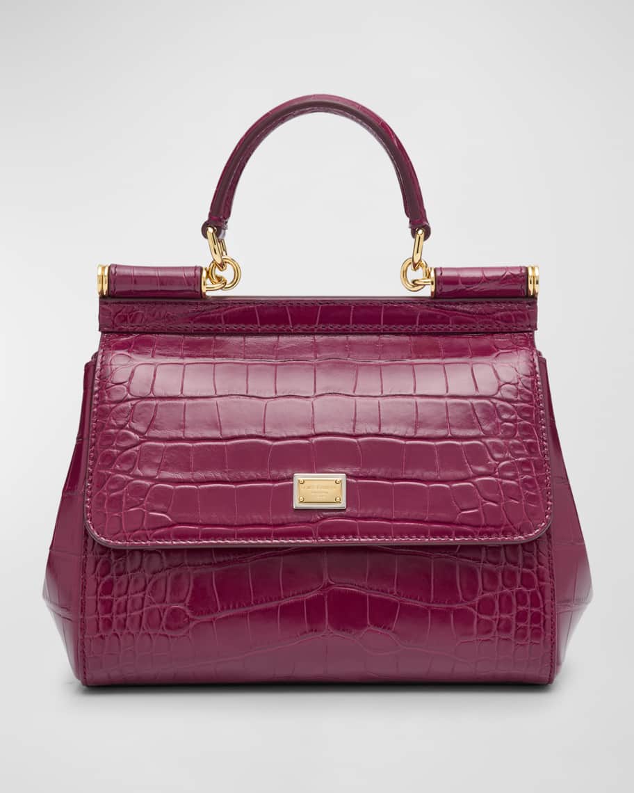 ハンドバッグ DOLCE & GABBANA SICILY SMALL LEATHER SICILY BAG Patent leather mini Sicily bag in Black for Girls
