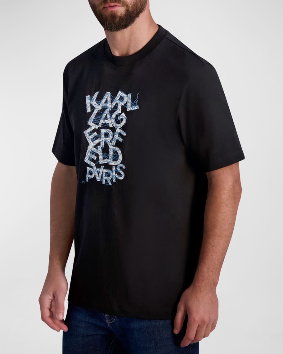 Karl Lagerfeld Tshirt Paris White Bronze
