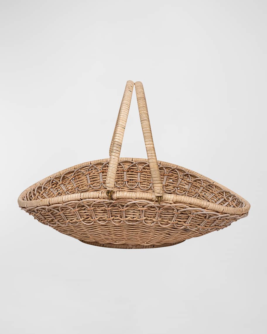 Juliska - Provence Rattan Gathering Basket, 20"