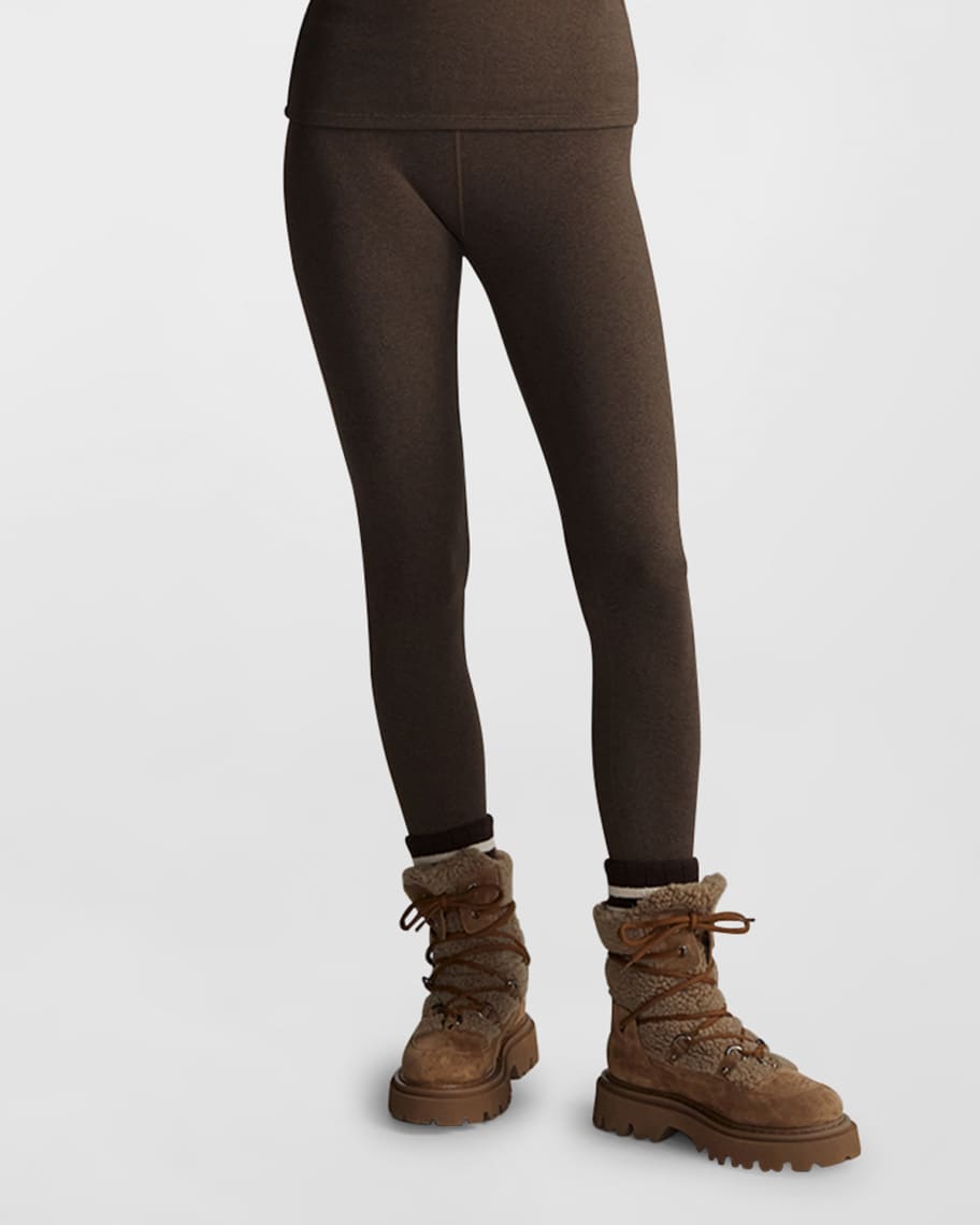 Always Warm high-rise leggings in brown - Varley