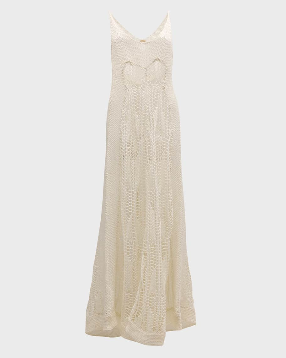 Cult Gaia Vickie Crochet Sun Dress Coverup | Neiman Marcus