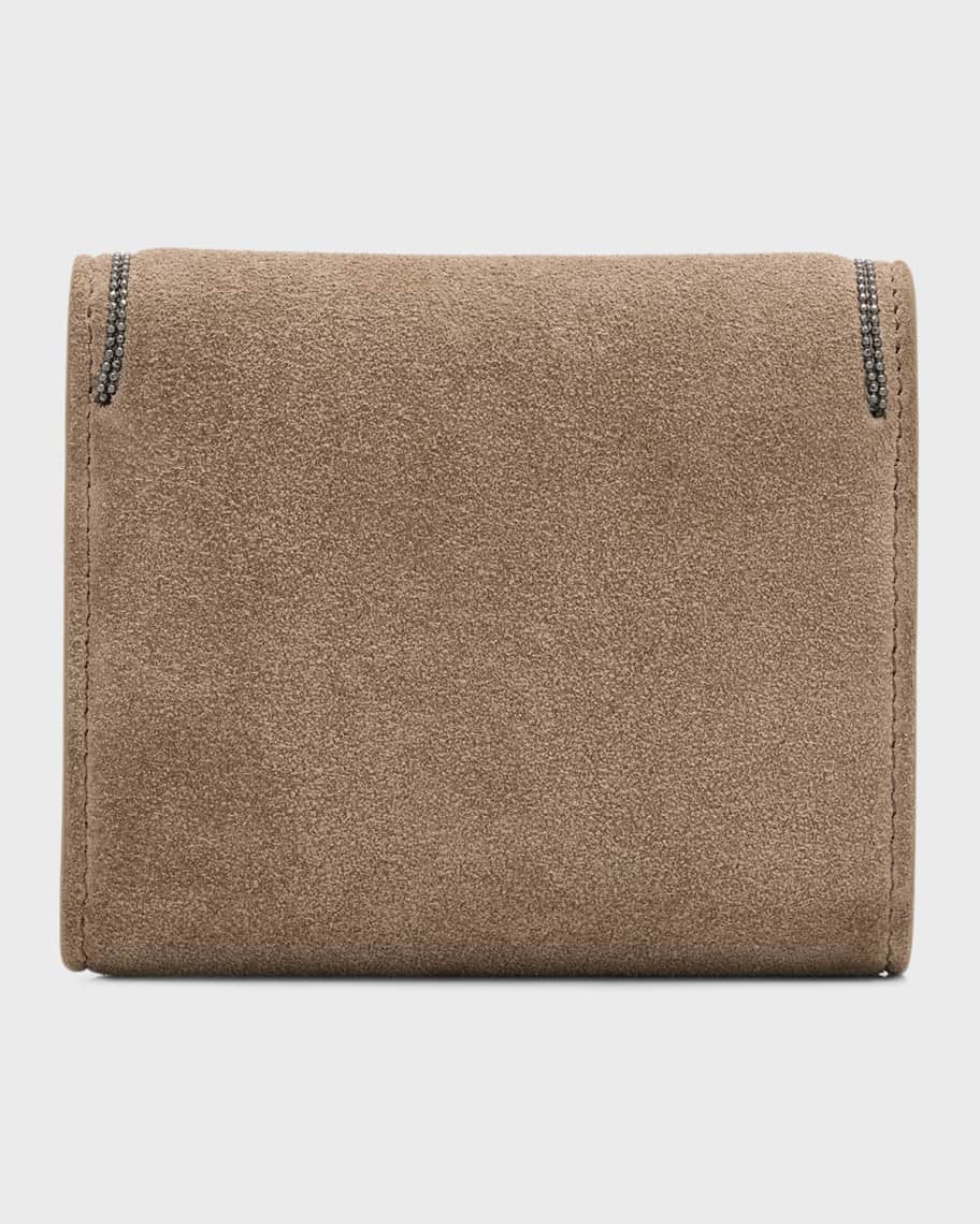 Image 3 of 5: Monili Trifold Leather Wallet