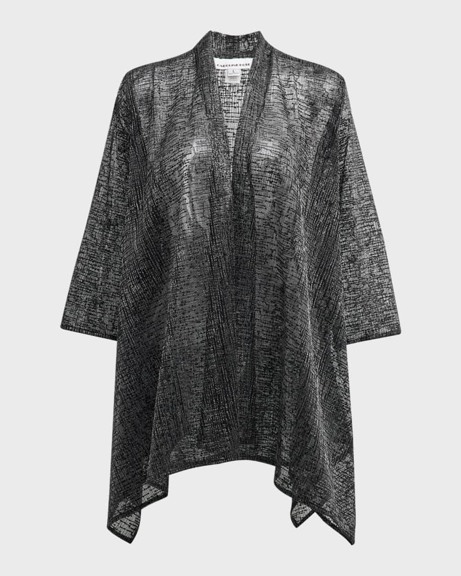 Plus size glitter cardigan discount
