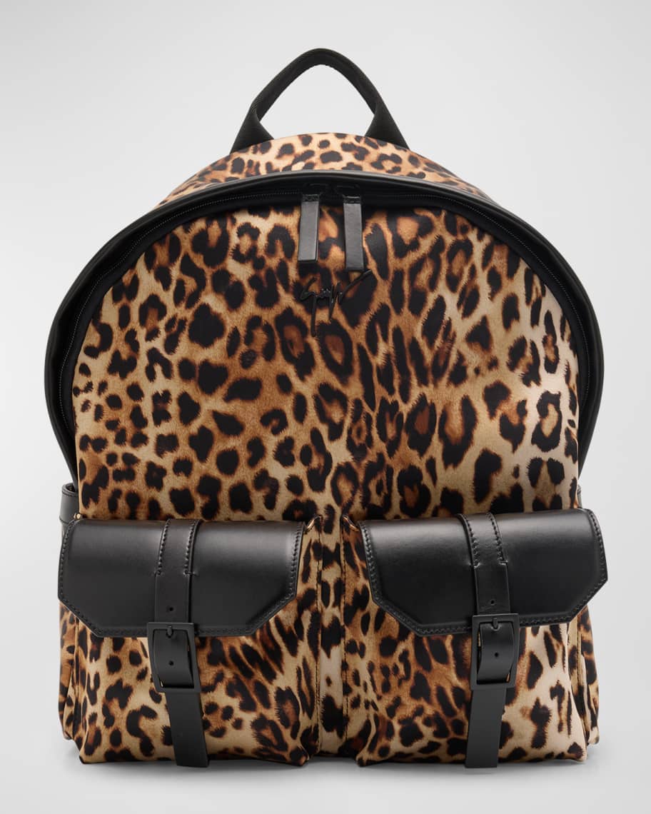 バッグ leopard pattern multipocket backpack Amazon.com: Animal Print Backpacks for Travel Laptop