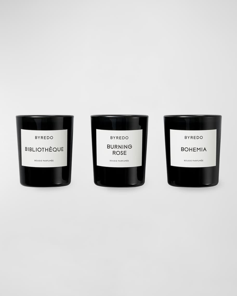 La Mini Candle Selection Bois, 3 x 70g
