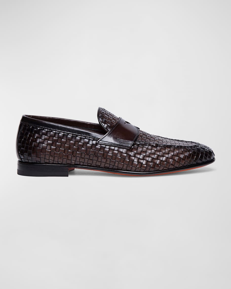 Santoni gannon penny loafer store