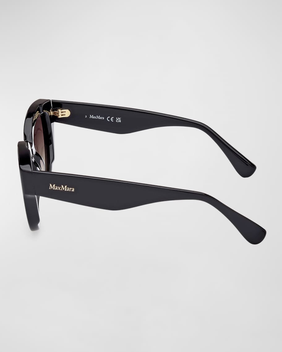 Image 3 of 5: Glimpse1 Acetate Cat-Eye Sunglasses